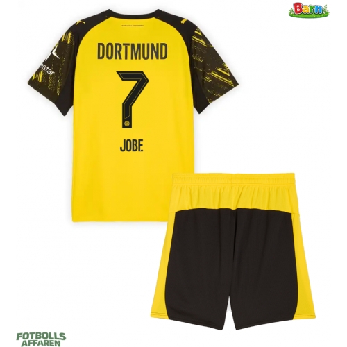 Borussia Dortmund Jobe Bellingham #7 Hemmaställ Barn 2025-26 Kortärmad (+ Korta byxor)
